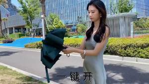 Ô dù Gấp tự động chống uv kích thước lớn bảo vệ tuyệt vời