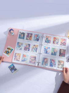 A4 Thẻ Dày Chín Ô Mục Đích Lưu Trữ Thẻ Phim Ngắn Thẻ Lưu Niệm Album Ảnh Phong Cách Chụp Ngay Lập Tức 3 Inch Album Lưu Trữ Thẻ Album