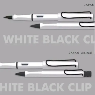 ปากกาลามี่ lamy limited japan 2019 White Black Clip (ปากกาหมึกซึม/ลูกลื่น)