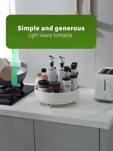 RAK PUTAR 360° / WADAH BUAH RAK KOSMETIK BUMBU SERBAGUNA/Tempat Make Up Minuman Wadah Buah Aesthetic