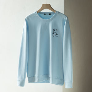 Áo Nỉ Nam Cổ Tròn in Họa Tiết Hoạt Hình Phản Quang Mềm Mại Thoải Mái Thời Trang Thu Đông Mới Về Áo Nỉ Nam