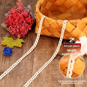 Lace and Cotton Thread Lace Trim Decoration Craft Material