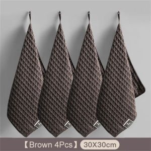 JUSTINLAU Coffee Bar Barista Cleaning Towel Super Absorbent Microfiber Cleaning Cloth Towels Home Cafes Coffee Machine cleaner