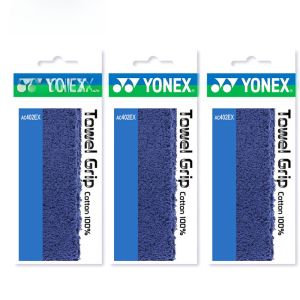 YONEX New AC402 Badminton Racket Grip Towel Gel Sweat Absorbent Soft Handle Band Thick Version Dry Type for Sports Fitness