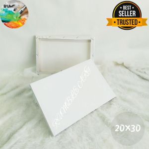 Kanvas Lukis 30x40 / Canvas board 30x40 / kanpas Lukis 30x40 siap pakai bahan tebal tahan lama dan Berkwalitas
