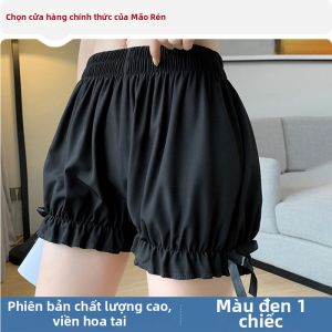 MiiOW | Quần Short An Toàn Chống Nhìn Trộm Mùa Hè Lụa Băng Dạng Ánh Sáng