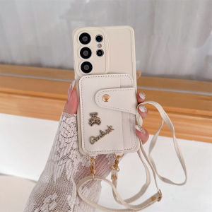 szhaiyu | Crossbody Wallet Phone Case for Samsung Galaxy A16 A26 A36 A17 A07 A56 A55 S21 S22 S23 S24 S26 Ultra S25 Edge PU Leather Cover
