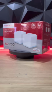 Bộ Phát Wifi Mesh Mercusys Halo H30 (2 Pack / 3 Pack) Chuẩn Tốc Độ AC1200Mbps - Hàng Chính Hãng