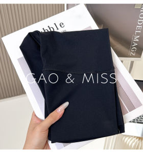 High Waist Sport Shorts Womens Running Fitness Yoga Pants Ultra Stretchy Butt Lifting Tight Five-Quarter Length Shorts