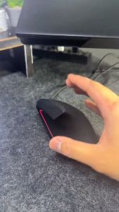 ALX BORONG Malaysia Rechargeable 2.4G Wireless Ergonomic Vertical Mouse 1600 DPI Optical Computer Laptop Mouse