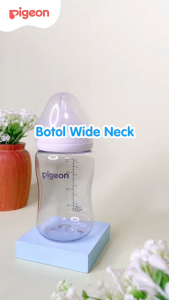 Pigeon Dot Bayi Peristaltic Plus Wide Neck Empeng Silicone BPA Free ASI Friendly