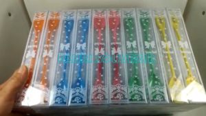 Souvenir Pernikahan Sendok Jus Kemasan Mika isi 100 PCS