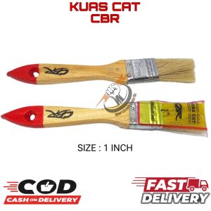 KUAS CAT BAHAN BULU BAGUS UKURAN KOMPLIT 1"1.5"2"2.5"3"4"/KUAS CAT TEMBOK KUAS CAT BESI KUAS CAT PVC