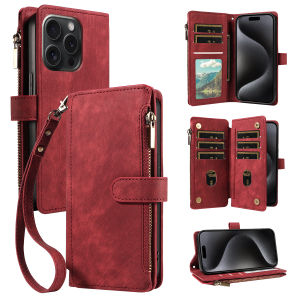 PU Leather Phone Case for IPhone 16promax 16e 15 14 13 mini 12mini 11promax plus 7 8plus XSMAX XR Flip Wallet Style Phone Cover