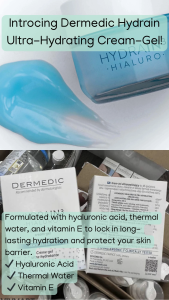 Dermedic Hydrain Ultra Hydrating Cream-Gel | 50ML | EXP: EXP:12/27