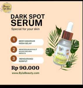 dark spot serum Shimmer and shine glowing tanpa flek hitam