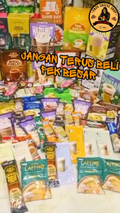 Cap Buah Naga Roasted White Coffee Hazelnut 25 Gram 15 Sachets