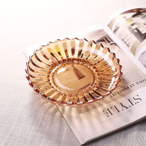 Khay Đựng Trái Cây Thủy Tinh Pha Lê KTV Trang Trí Phòng Khách Khay Đựng Trái Cây Hình Quả Dứa Sang Trọng Cho Khách Sạn