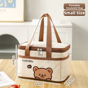 WODEBAIHUI | Handy Thermal Lunch Bag Thick