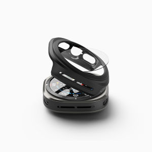 Ringke Slim & Glass for [Samsung Galaxy Watch Ultra 47mm] Lightweight Scratch Resistant Hard Cover with Tempered Glass Screen Protector