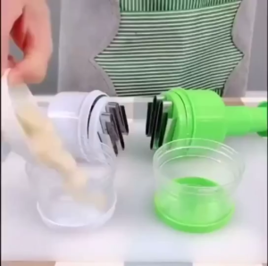 304 Stainless Steel Garlic Press Multi‑Function Mincer Easy To Clean for Onion Ginger Chili Meat Kitchen Gadget