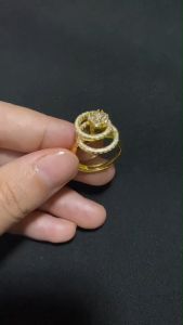 แหวนอินฟินิตี้ แหวนเลขแปดนำโชค แหวนหมุนได้ สีทอง และ สีเงิน ฟรี ณ ฮ่องกง ส่งในไทย มีวัดแชกงหมิว R480