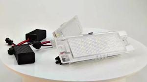 2x LED CANBUS License Number Plate Light For Vauxhall Opel Astra H J Corsa C D Insignia Meriva