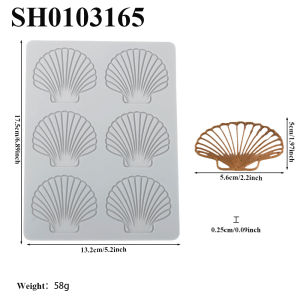 Leaf Ring or Flower or Shell Design Chocolate Chip Molds Silicone Molds Dessert Decoration Lace Mat Sugar Craft Silicone Pad