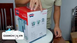 Ấm đun nước siêu tốc Sunhouse SHD1351 - Bình đun siêu tốc cao cấp inox 2 lớp 1.8L chính hãng
