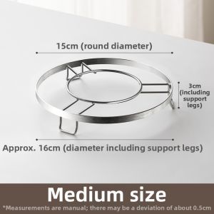 LANJIAOLUO | 304 Stainless Steel Steaming Rack Food Grade Kitchen Accessory