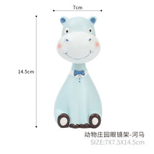 Resin Eyeglass Frame Display Stand Creative Home Decor Girls Office Desktop Decoration Item Simple Modern Style Living Room