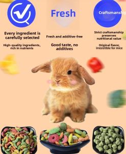 Alfalfa Particle Snacks & Moon Tooth Rabbit Supplies: A Guide to Healthy Treats & Teeth Grinding Bricks