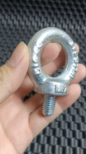 Bulong mắt vòng (A) M12 thép mạ 0.34T – Ốc vòng treo Phụ kiện cố định kim khí