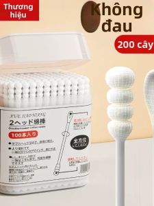 Loolecondera | Disposable Dual-Head Spiral Cotton Swabs 200pc