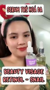 Serum Ốc Sên Tái Tạo Beauty Visage Nga 30ml Dưỡng Trắng Giảm Nhăn Trẻ Hóa Làn Da Tinh Chất Mờ Nhăn Beauty Visage Mockba
