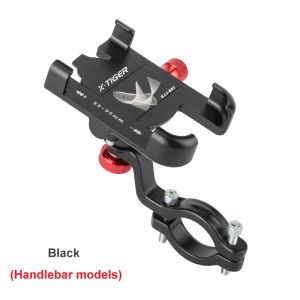 X-TIGER Bicycle Phone Holder Alloy Bike Phone Mount  Anti-slip Bracket Bike Motorcycle Handlebar Clip Stand For All Cell Phone