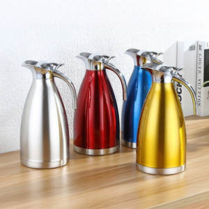 Long Lasting Insulated Double Layered Stainless Steel Thermal Carafe