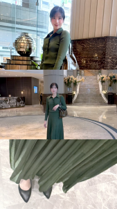 ST.JAMES รองเท้าหนังแท้/รองเท้าคัทชู หัวแหลม ส้นสูง 8.3 ซม. รุ่น COMO สี L.Beige | รองเท้า ผู้หญิง