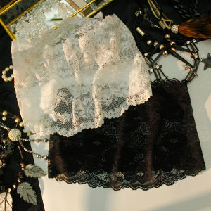 ชุดชั้นในไร้โครงลูกไม้บางเฉียบสำหรับผู้หญิง ไร้สาย ไร้โครง ป้องกันการสัมผัส ชุดชั้นในไร้โครงแบบเกาะอก ทรงพิเศษ