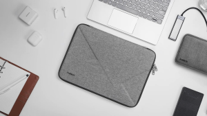 Túi Chống Sốc Vỏ Cứng EVA Inateck LB01007 Cho Laptop/MacBook 13-14 Inch Chống Nước Chống Va Đập Kèm Túi Phụ Kiện