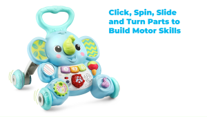 VTech® TODDLE & STROLL MUSICAL ELEPHANT WALKER™