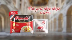 Mì ăn liền OMACHI trộn special bò hầm xốt vang gói 92g