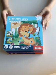 จิ๊กซอ หนังสือจิ๊กซอว์แม่เหล็ก จิ๊กซอว์แม่เหล็กปริศนา เสริมพัฒนาการ สําหรับเด็ก 3 ชิ้น