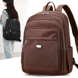 CHIBAO | Pure Color Simple Oxford Cloth Backpack Large Capacity
