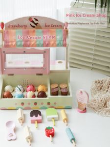 Cucinino | Ice Cream Stand Role Play Toy Wood
