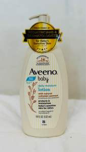 AVEENO BABY Daily Moisture Wash & Shampoo Aug2026 exp