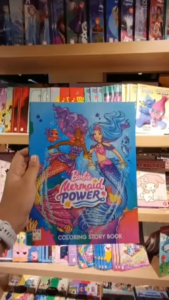 Barbie Mermaid Power Coloring Story Book