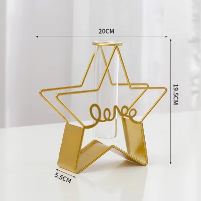 Luxury Home Decorative Hydroponic Flower Vase