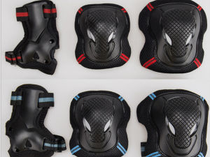 6 pcs Deker Lutut Motor Roda Sepeda Siku Tangan Pelindung Anak Dewasa