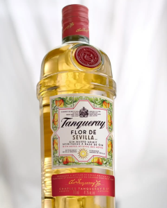 Tanqueray London Dry Gin Flor de Sevilla 700ml Imported Gin with Floral Notes for Cocktails and Mixology.